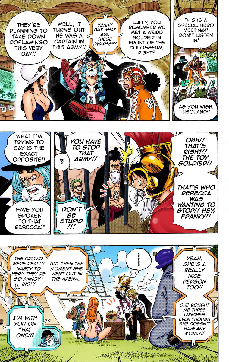 One Piece - Digital Colored Comics Chapter 729 12